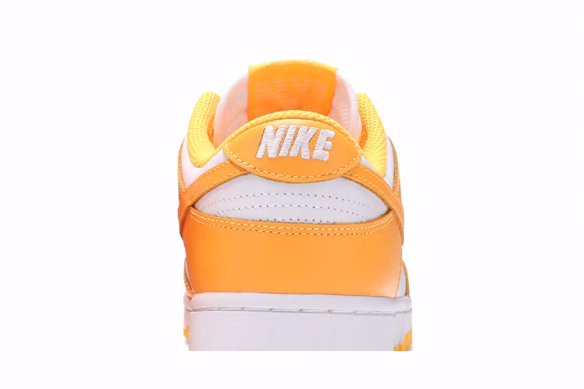 Nike Women's Dunk Low Laser Orange, view 8