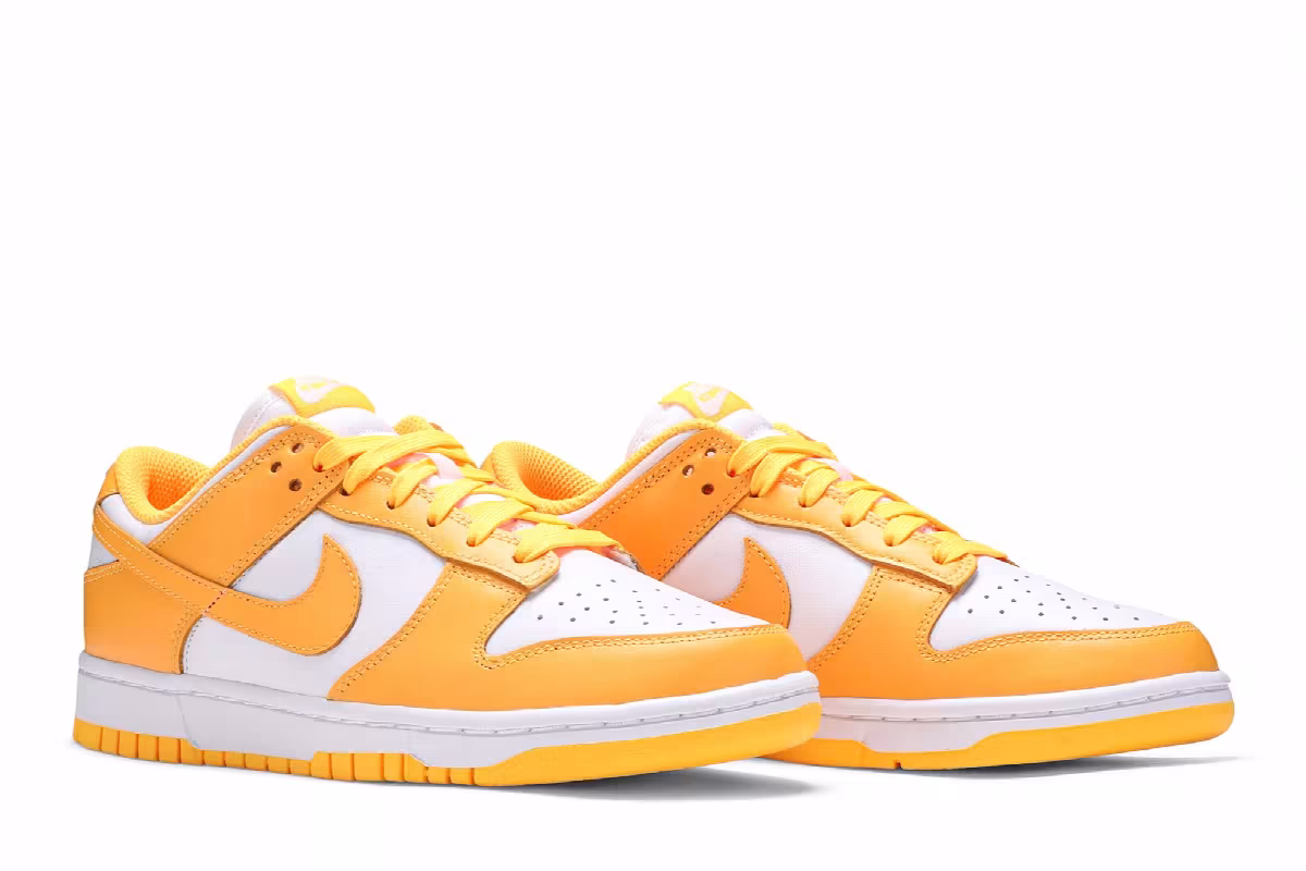 Nike Women's Dunk Low Laser Orange, view 9