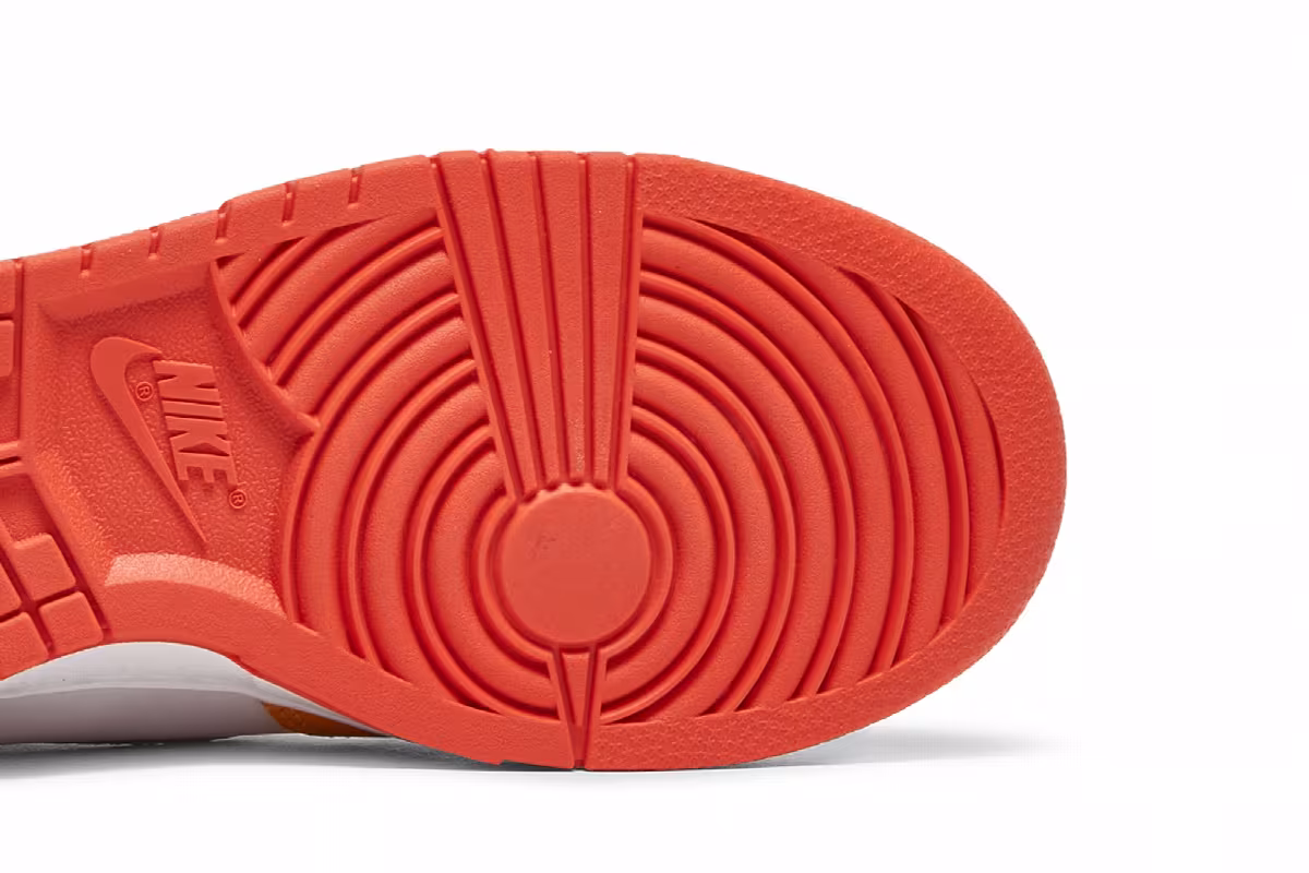 Nike Women's Dunk High University Gold Orange, view 6