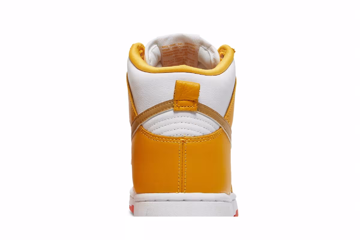 Nike Women's Dunk High University Gold Orange, view 8
