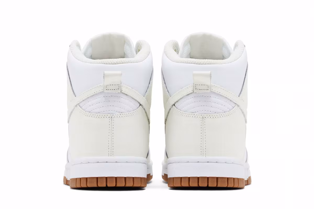 Nike Women's Dunk High Sail Gum, view 7