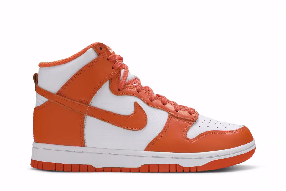 Nike Women's Dunk High Orange Blaze 2021, view 2