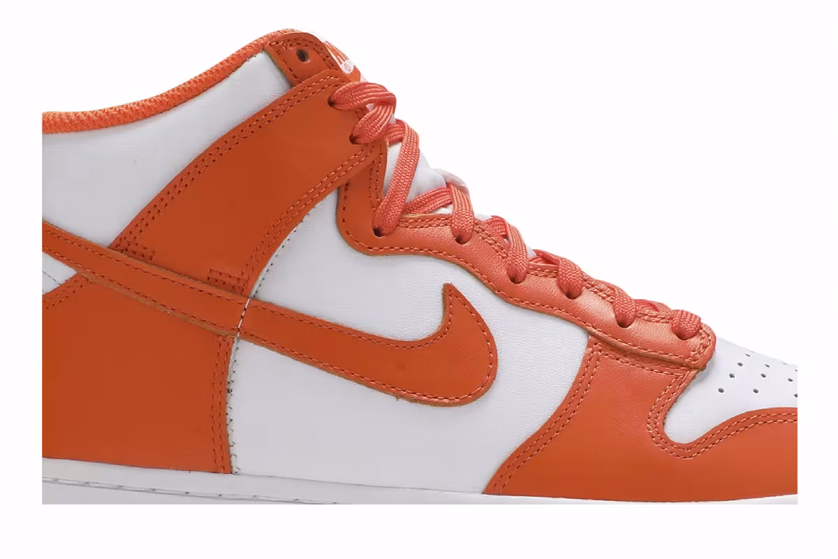 Nike Women's Dunk High Orange Blaze 2021, view 3