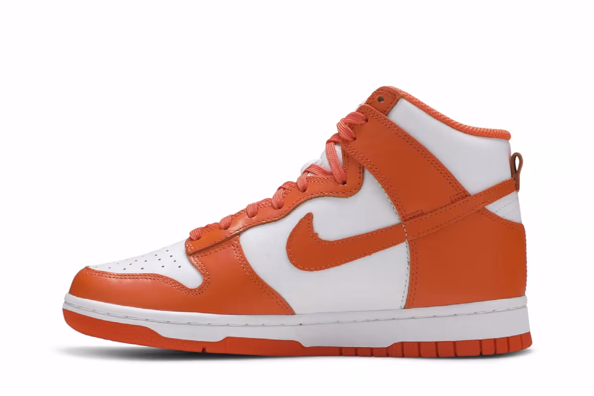 Nike Women's Dunk High Orange Blaze 2021, view 4