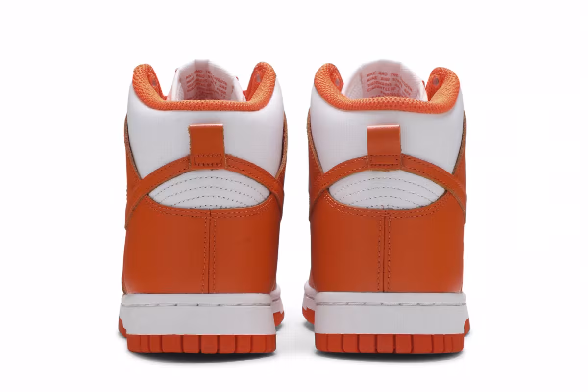 Nike Women's Dunk High Orange Blaze 2021, view 7
