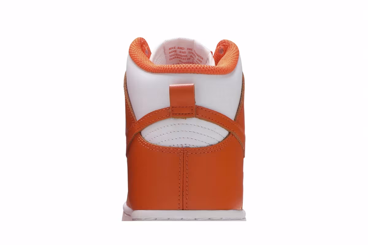 Nike Women's Dunk High Orange Blaze 2021, view 8