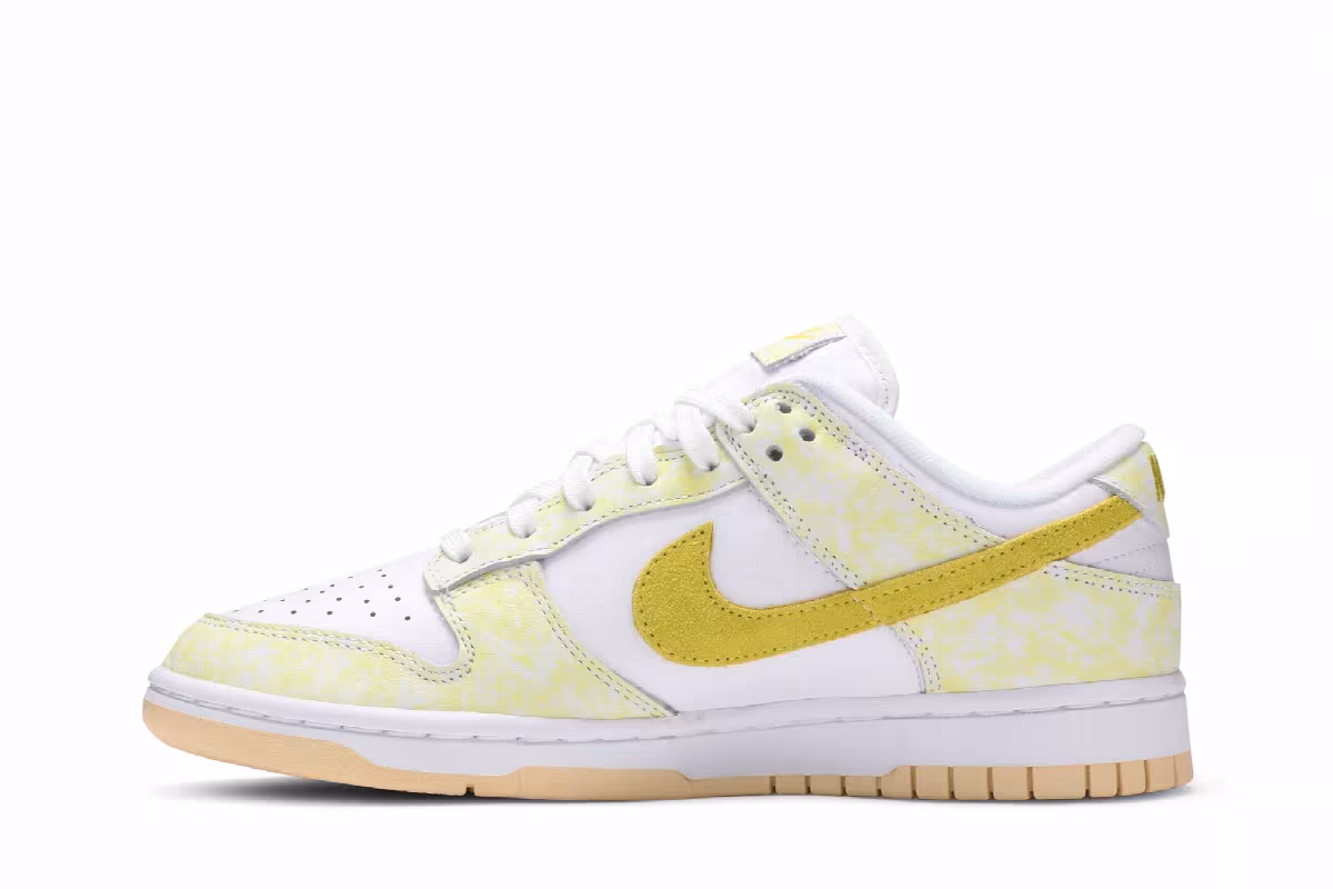 Nike Women's Dunk Low OG Yellow Strike, view 4