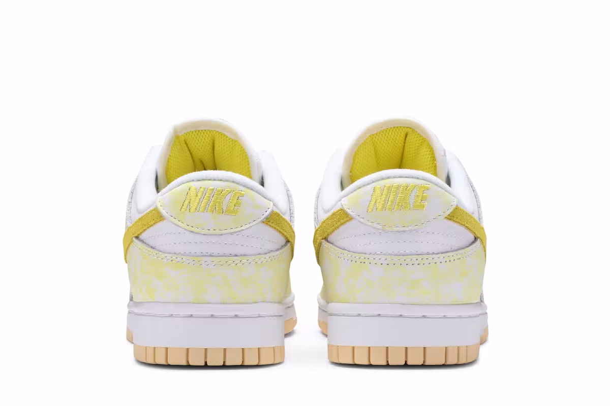 Nike Women's Dunk Low OG Yellow Strike, view 7
