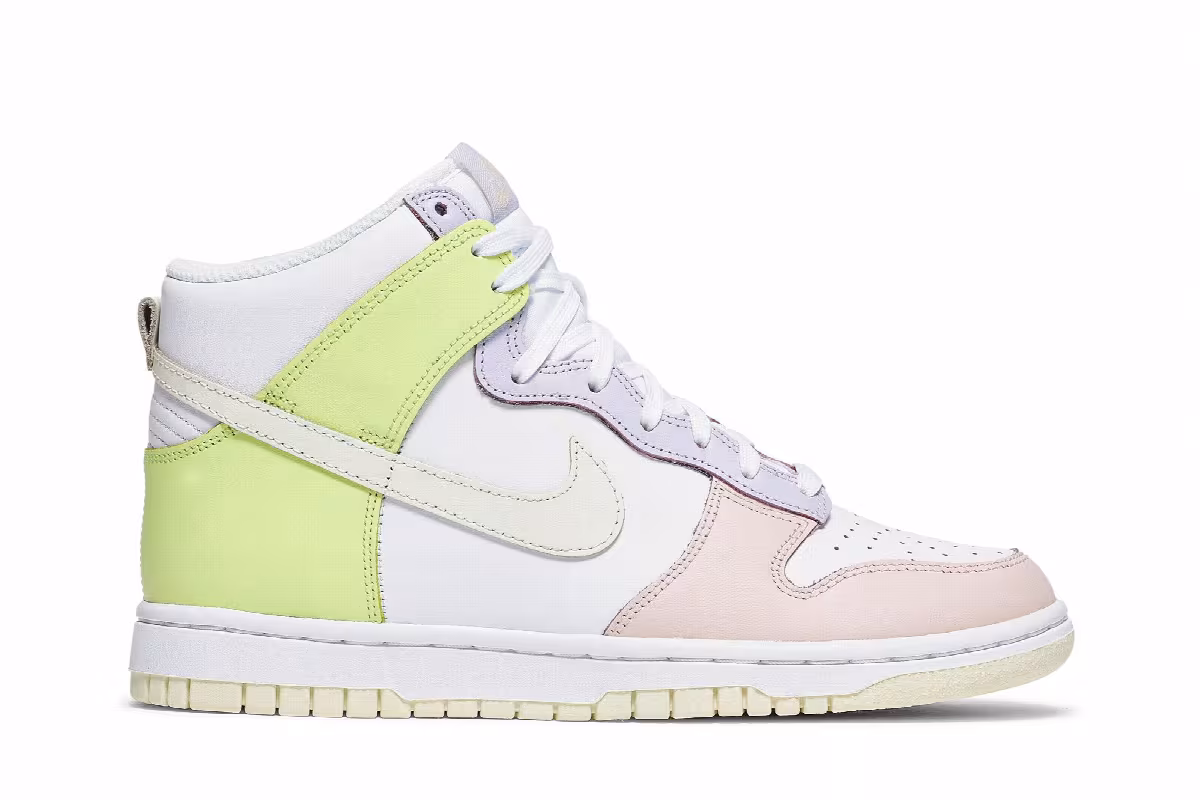 Nike Women's Dunk High Lemon Twist, view 2