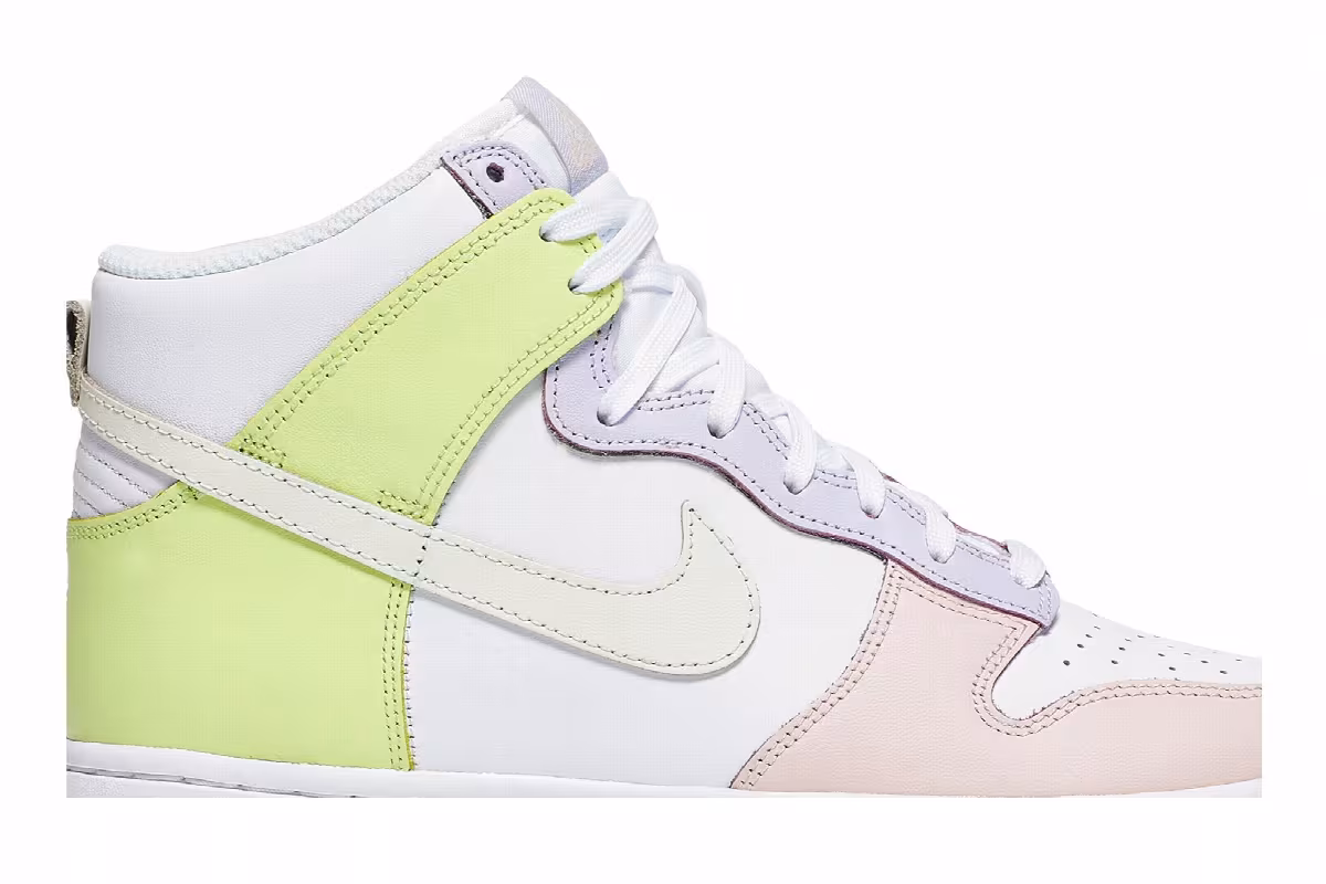 Nike Women's Dunk High Lemon Twist, view 3