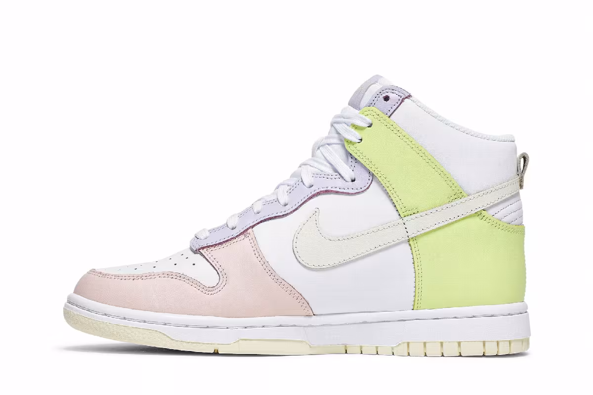 Nike Women's Dunk High Lemon Twist, view 4