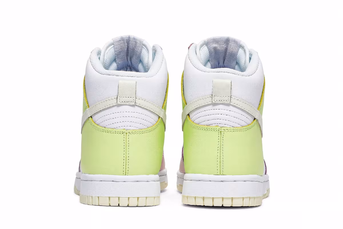 Nike Women's Dunk High Lemon Twist, view 7
