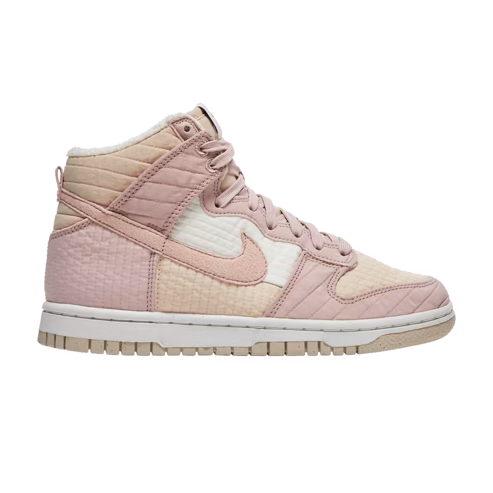 Nike Women's Dunk High LX Next Nature Toasty - Pink Oxford