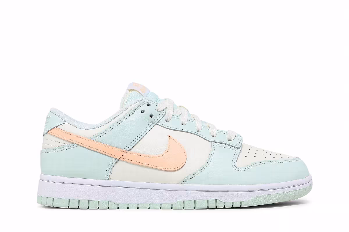Nike Women's Dunk Low Barely Green, view 2