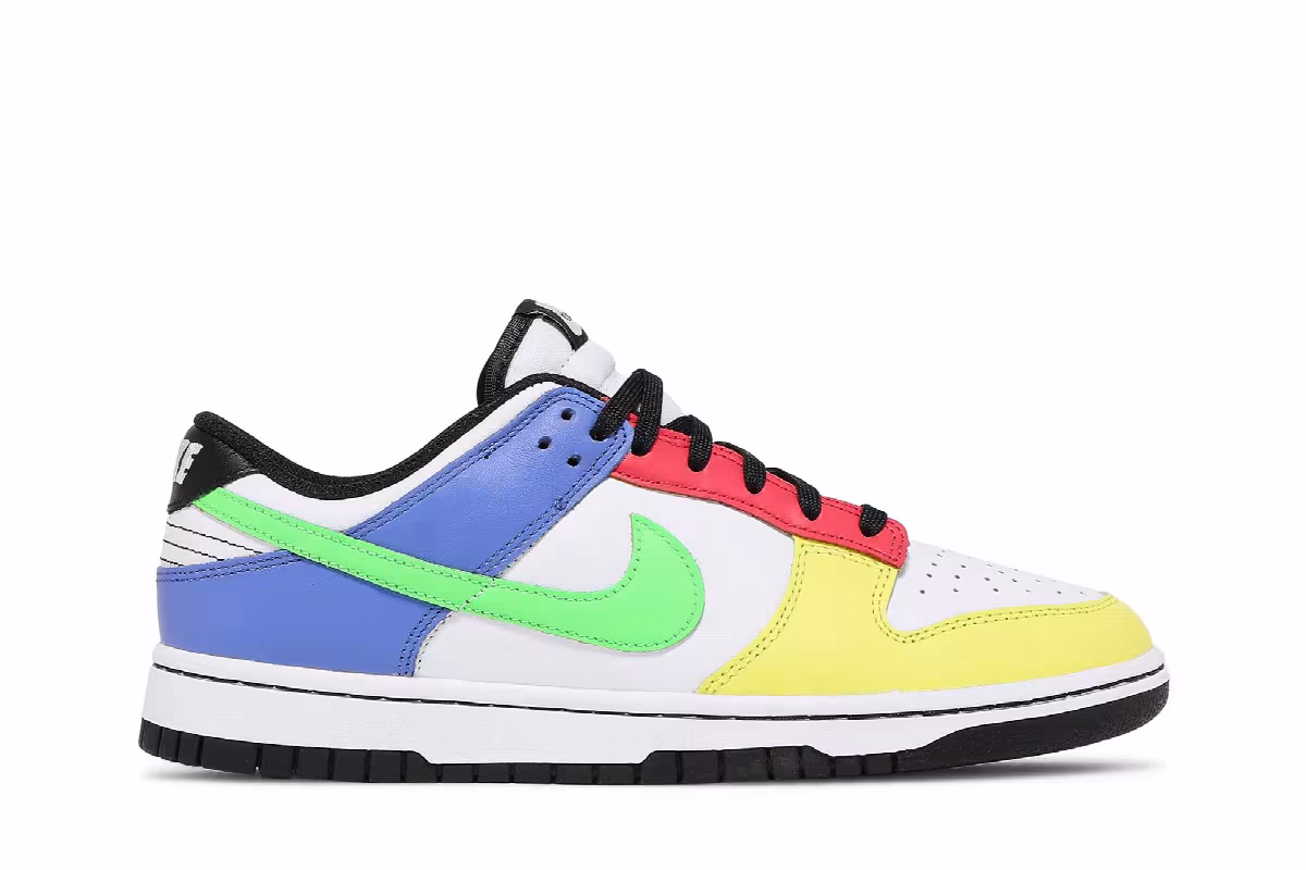 Nike Women's Dunk Low Green Strike, view 2