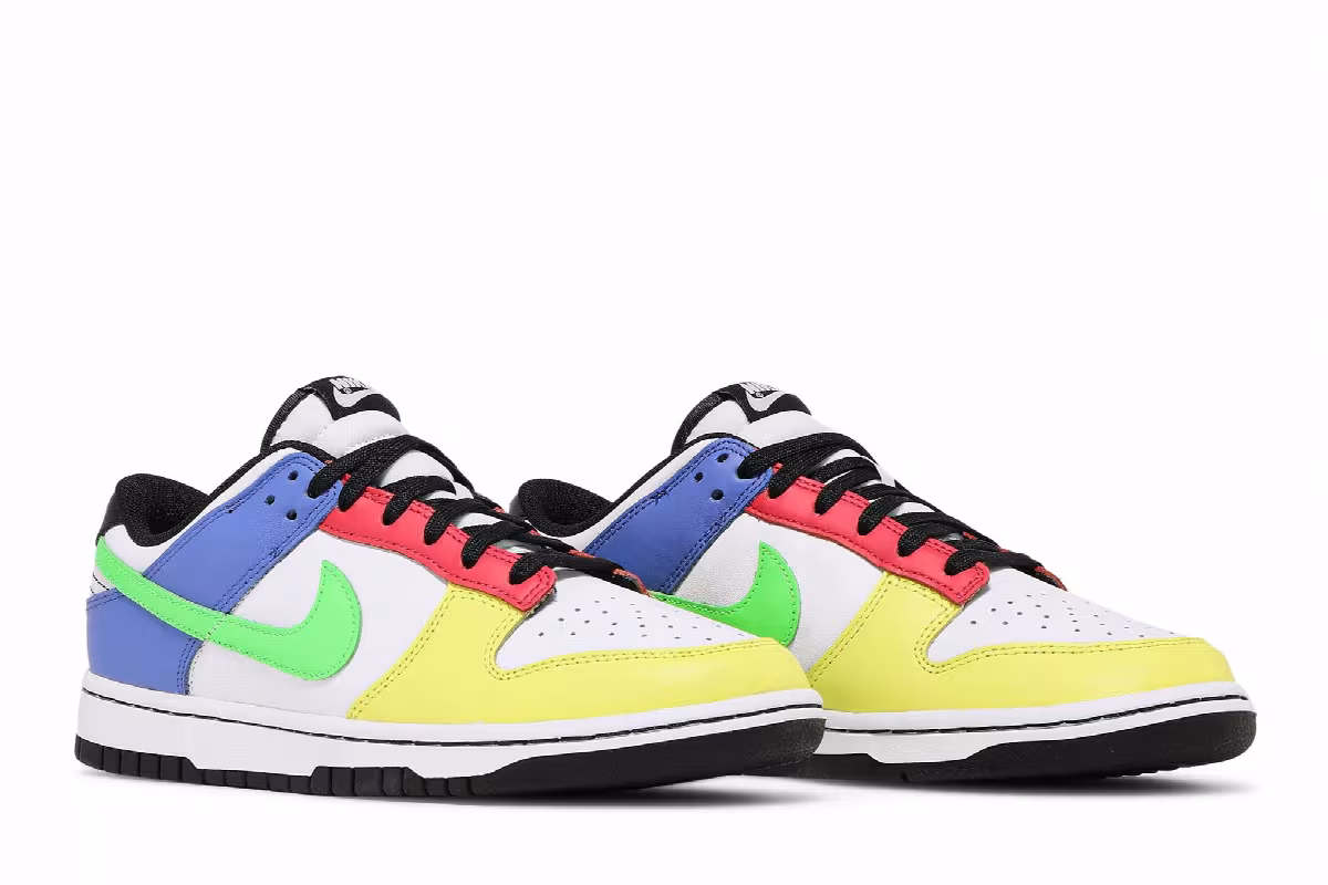 Nike Women's Dunk Low Green Strike, view 9