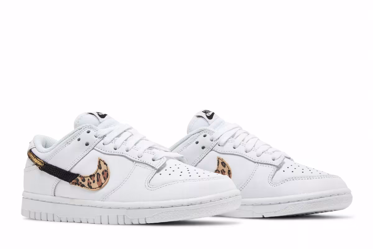 Nike Women's Dunk Low SE Primal White, view 9