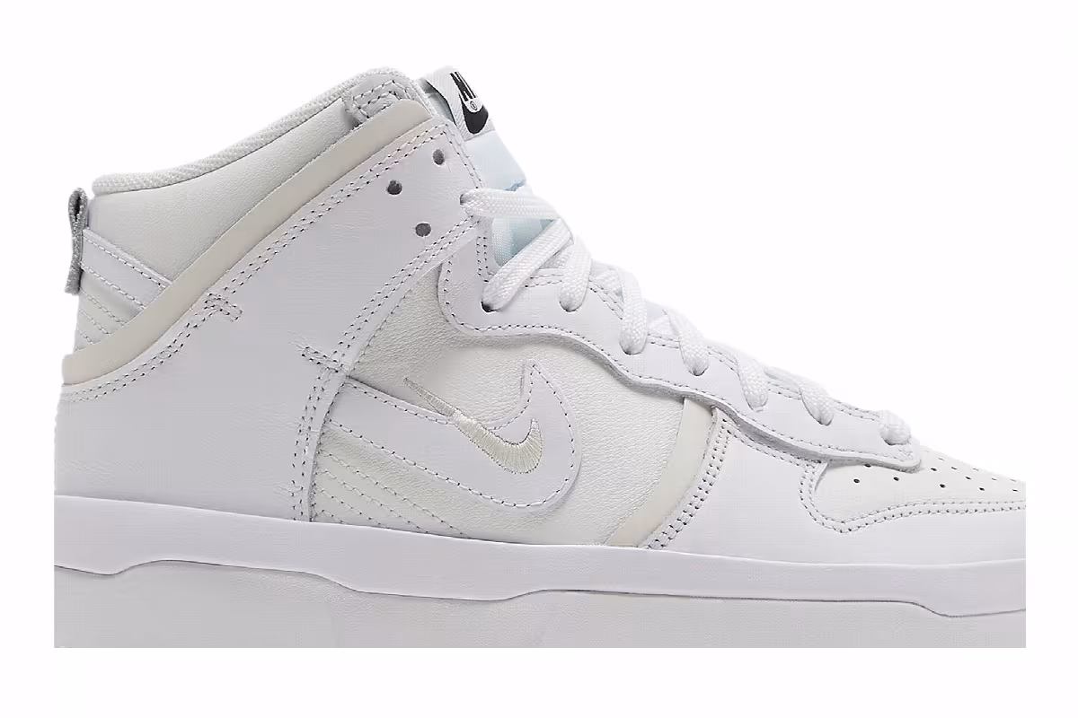 Nike Women's Dunk High Rebel Summit White, view 3