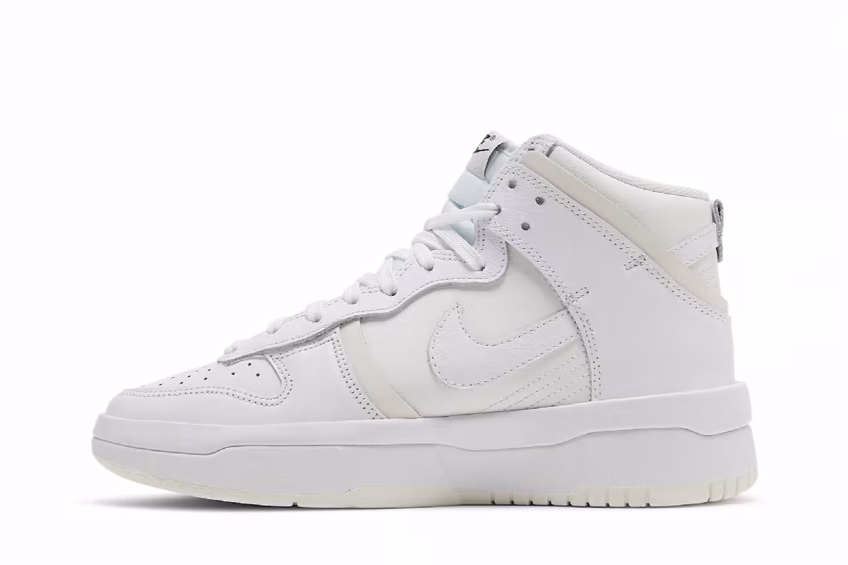 Nike Women's Dunk High Rebel Summit White, view 4
