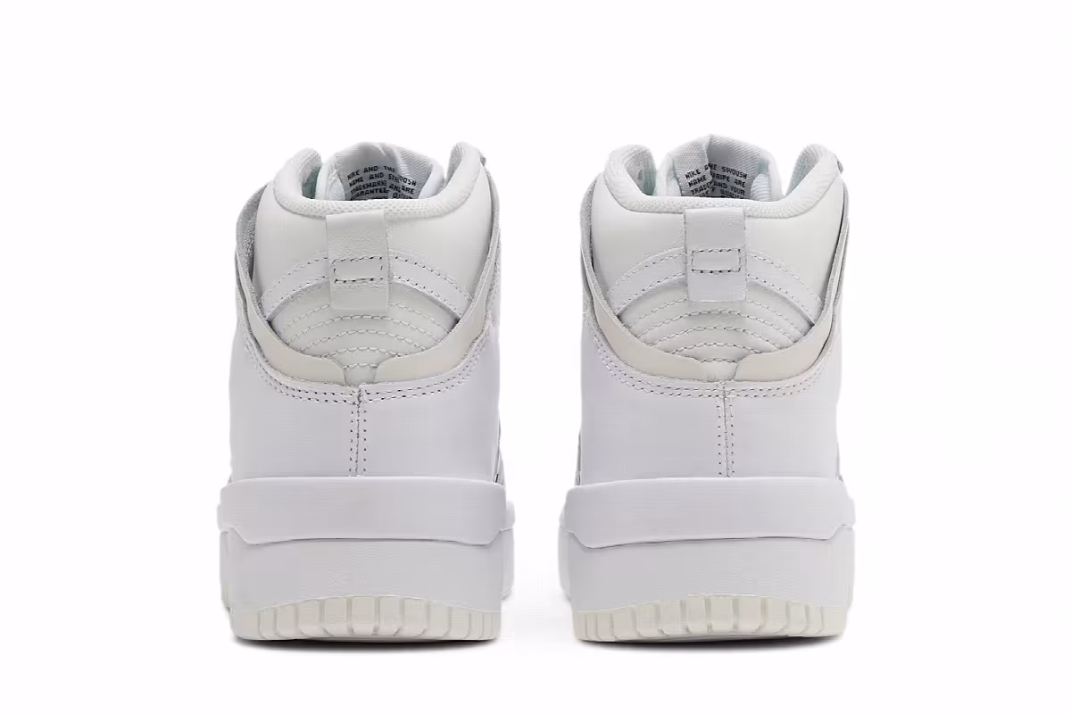 Nike Women's Dunk High Rebel Summit White, view 7