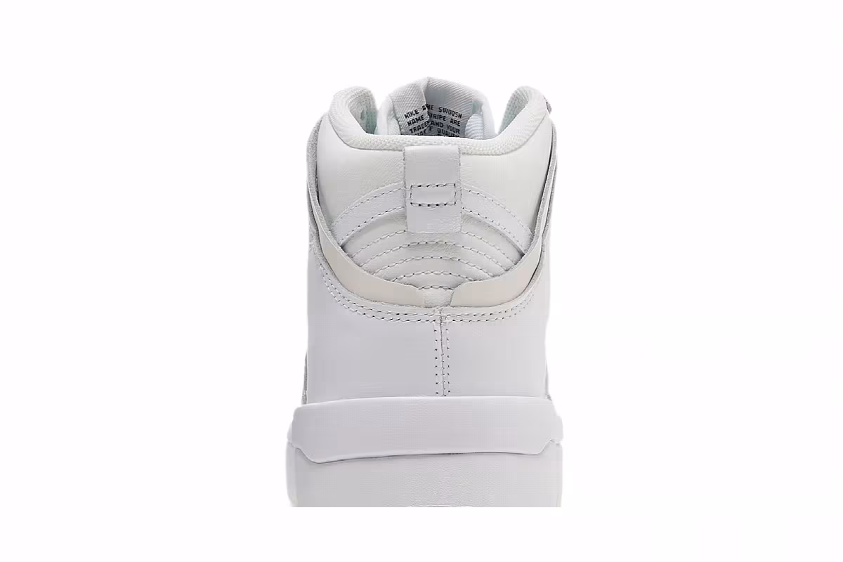 Nike Women's Dunk High Rebel Summit White, view 8