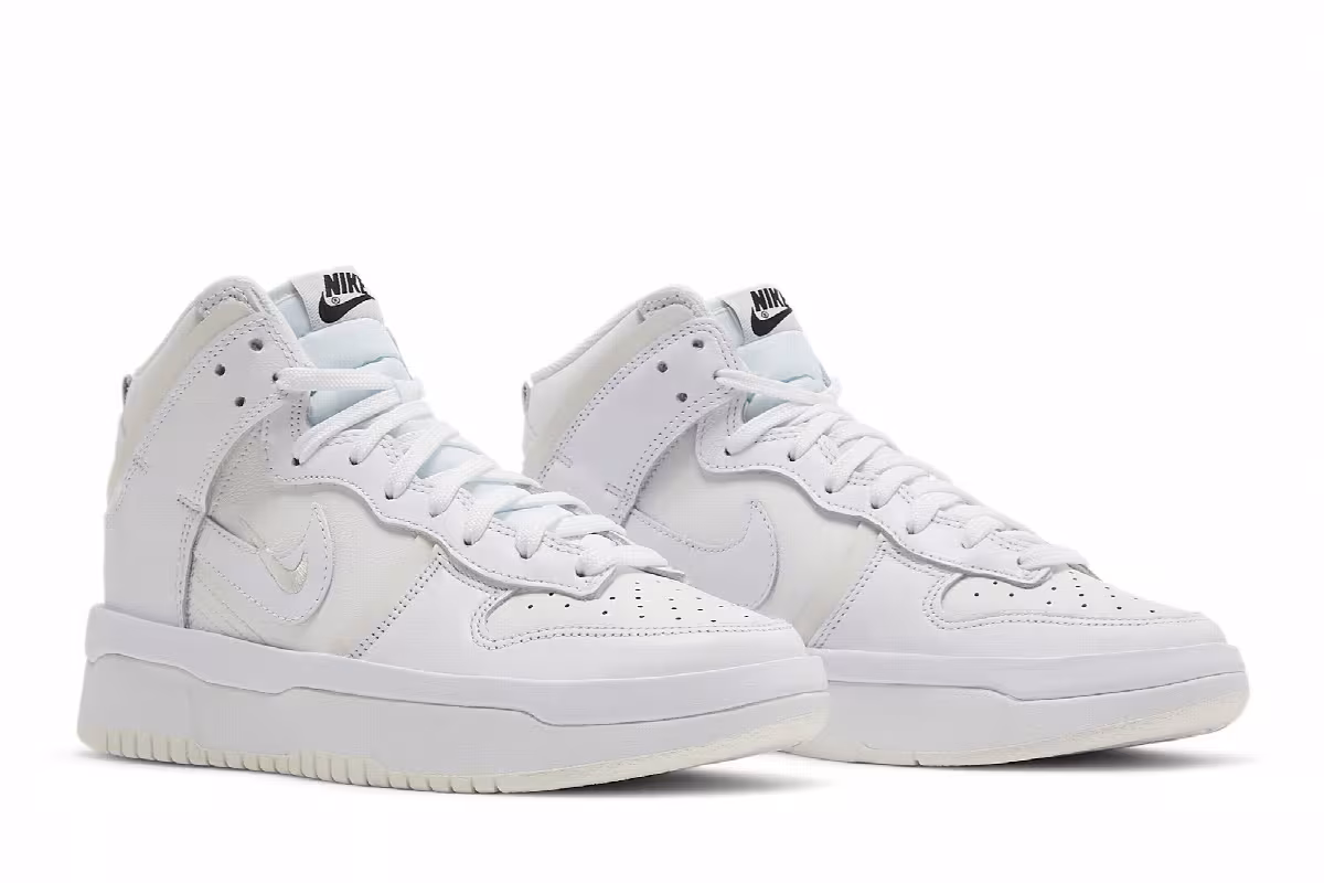 Nike Women's Dunk High Rebel Summit White, view 9