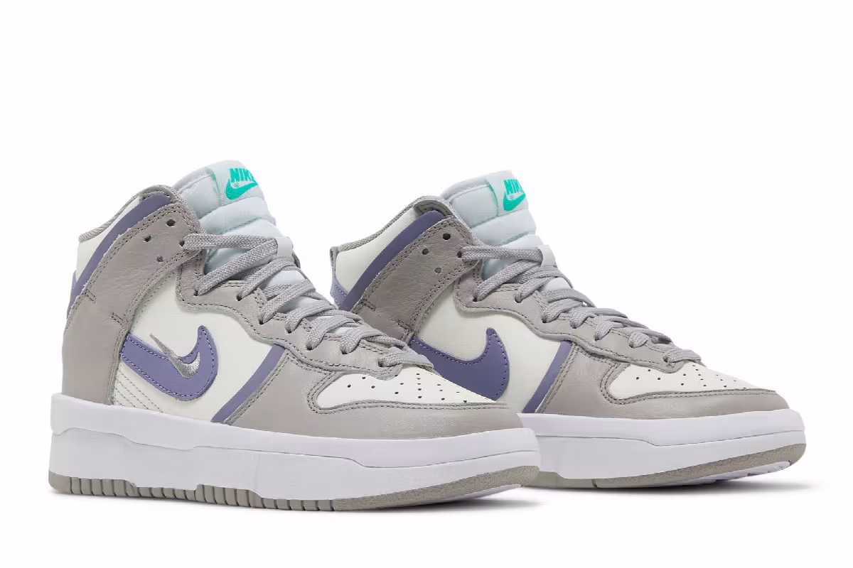 Nike Women's Dunk High Up Iron Purple, view 9