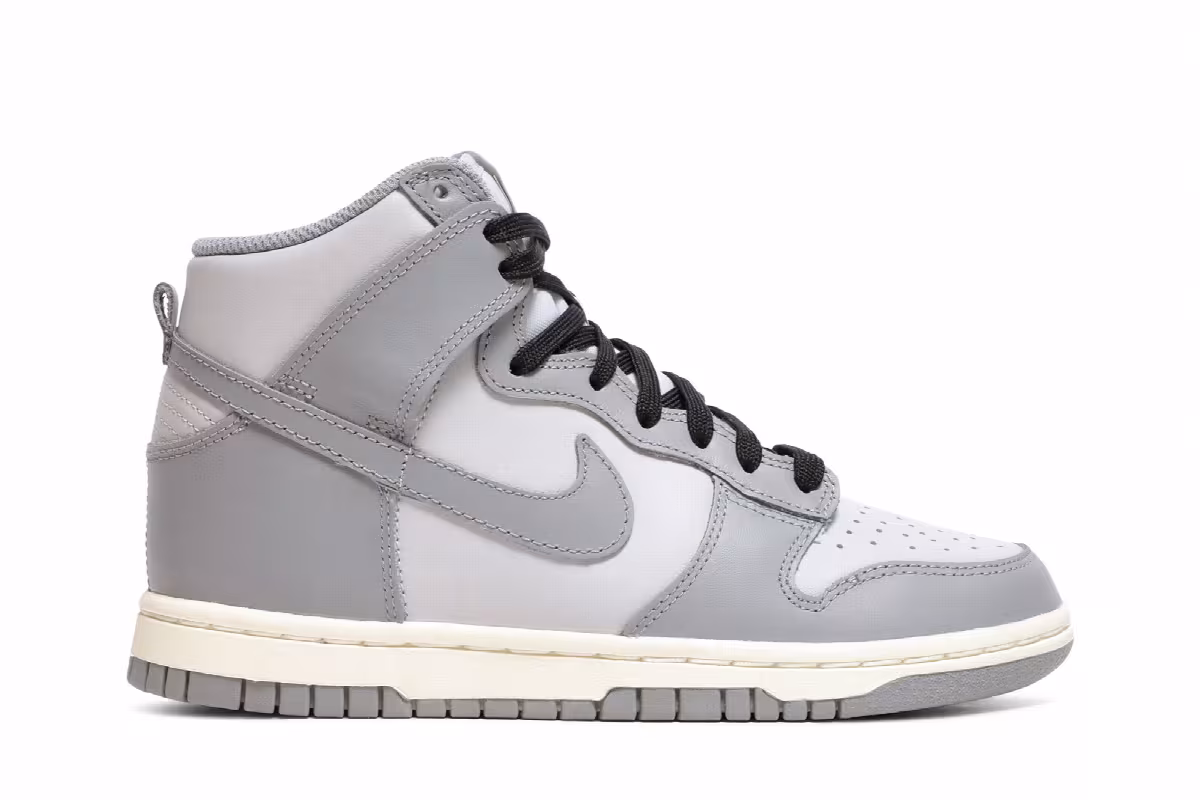 Nike Women's Dunk High Aged Grey, view 2