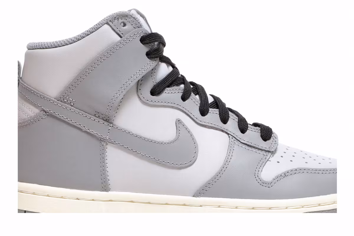 Nike Women's Dunk High Aged Grey, view 3