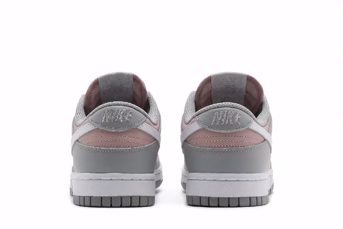 Nike Women's Dunk Low Soft Grey Pink, view 7