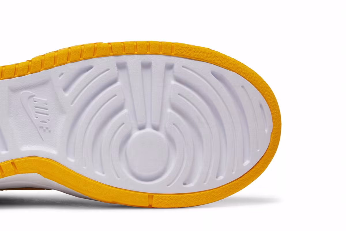 Nike Women's Dunk High Up Goldenrod, view 6