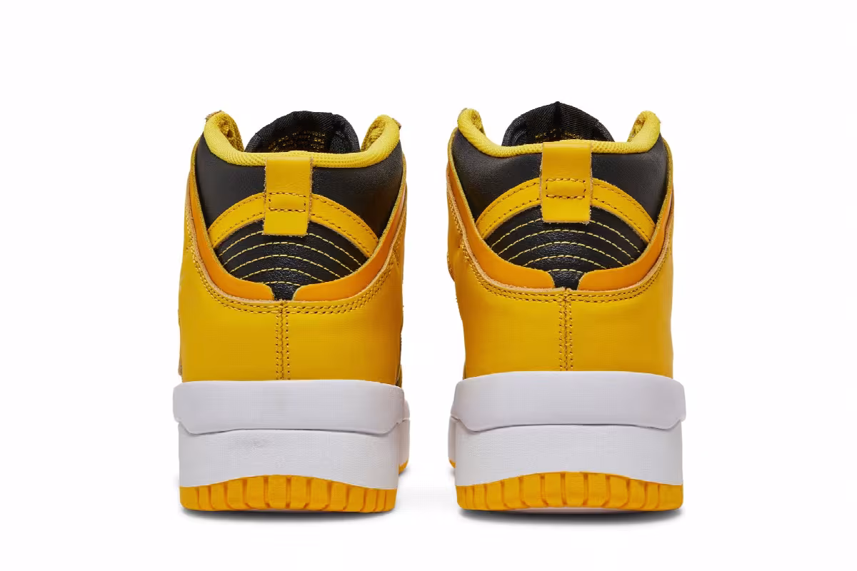 Nike Women's Dunk High Up Goldenrod, view 7
