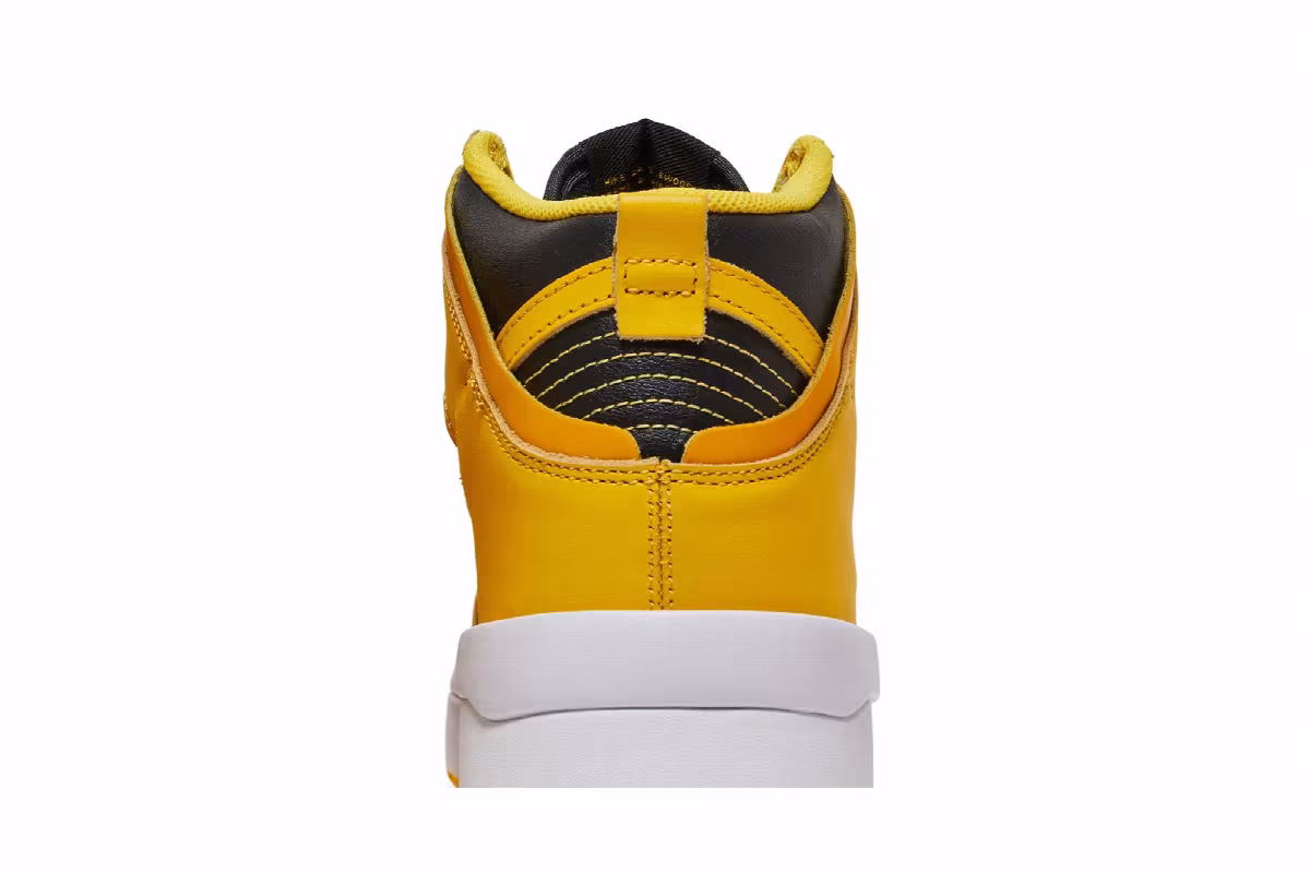 Nike Women's Dunk High Up Goldenrod, view 8