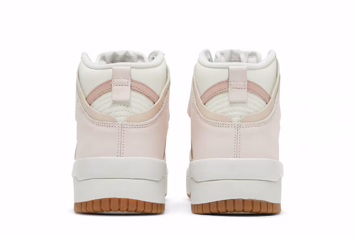 Nike Women's Dunk High Up Rebel Pink Oxford, view 7