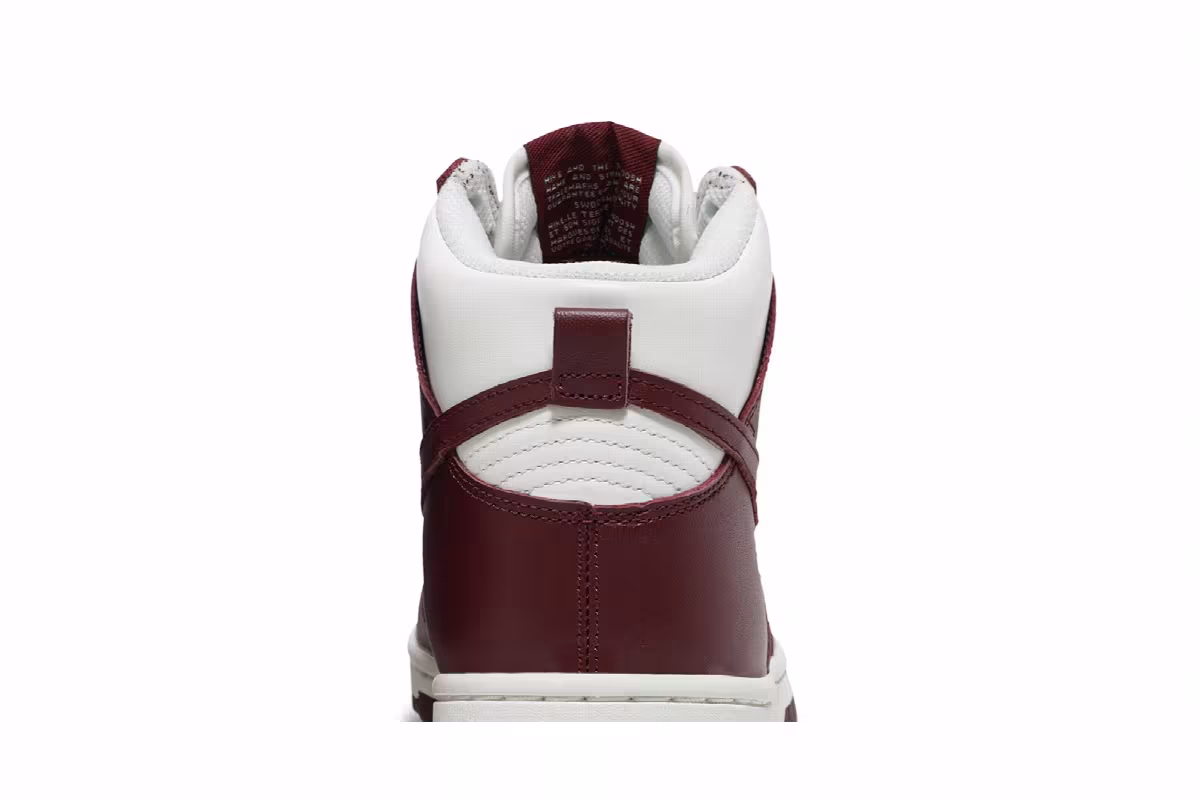 Nike Women's Dunk High Team Red, view 8