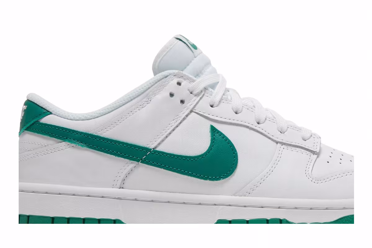 Nike Women's Dunk Low Green Noise, view 3