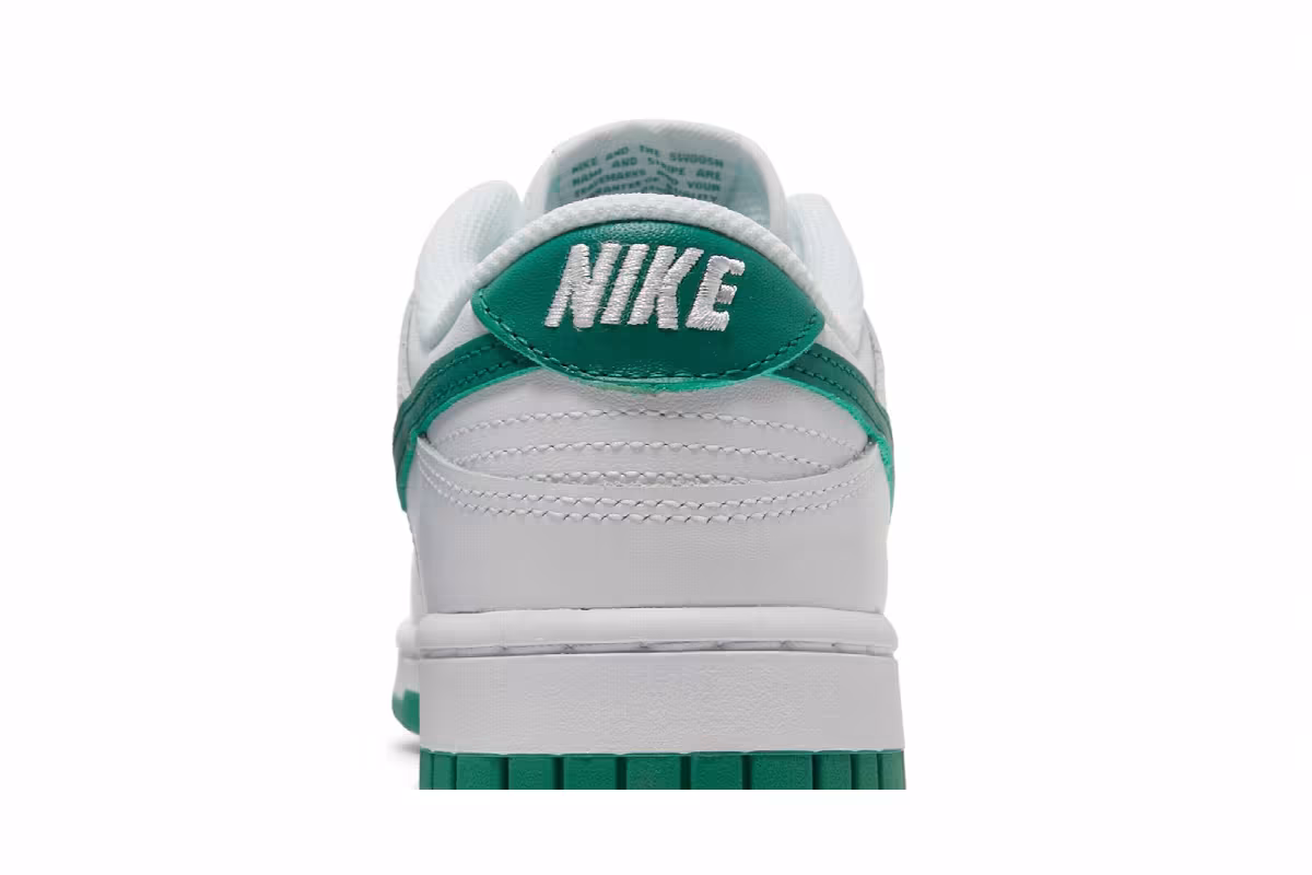 Nike Women's Dunk Low Green Noise, view 8