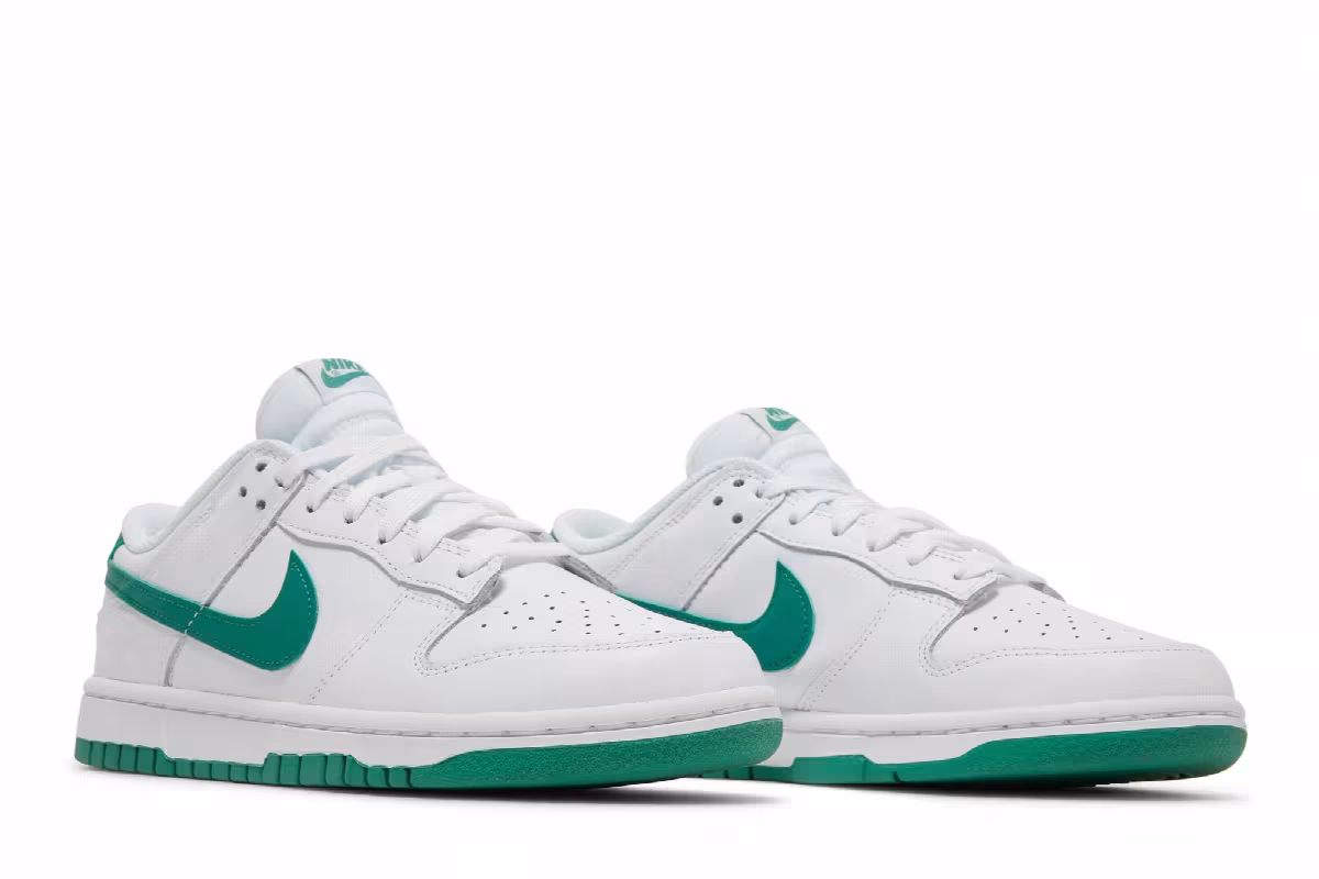 Nike Women's Dunk Low Green Noise, view 9