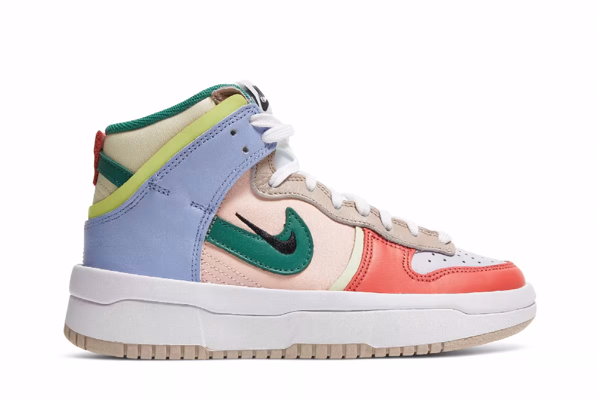 Nike Women's Dunk High Rebel Cashmere Coral, view 2
