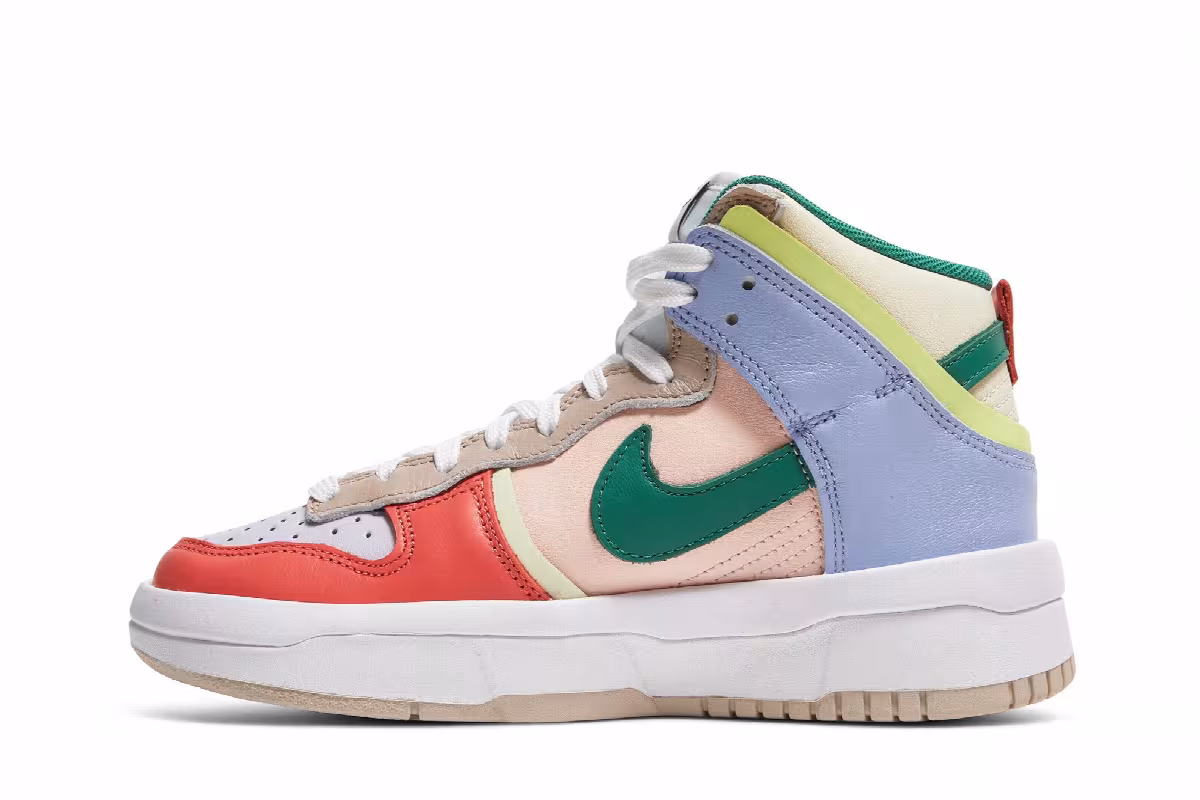 Nike Women's Dunk High Rebel Cashmere Coral, view 4