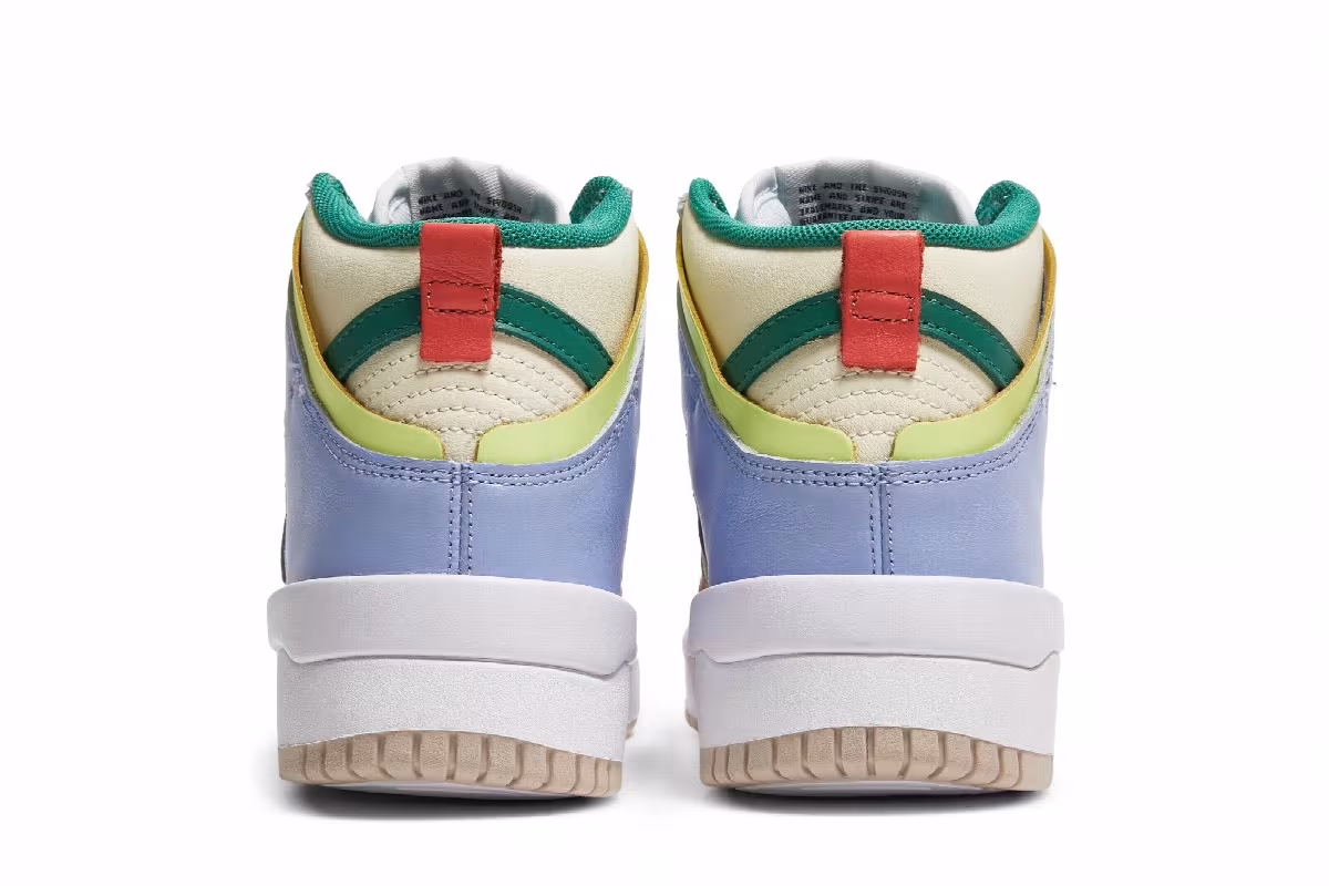 Nike Women's Dunk High Rebel Cashmere Coral, view 7
