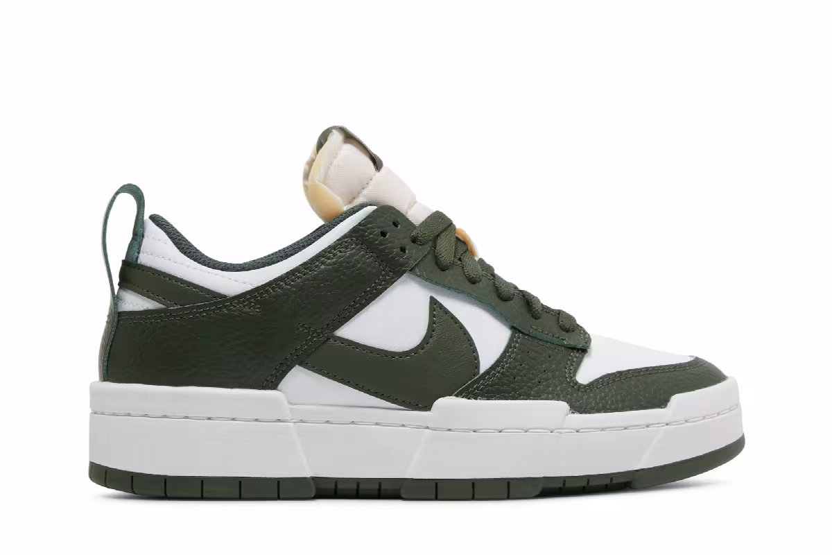 Nike Women's Dunk Low Disrupt Dark Green, view 2