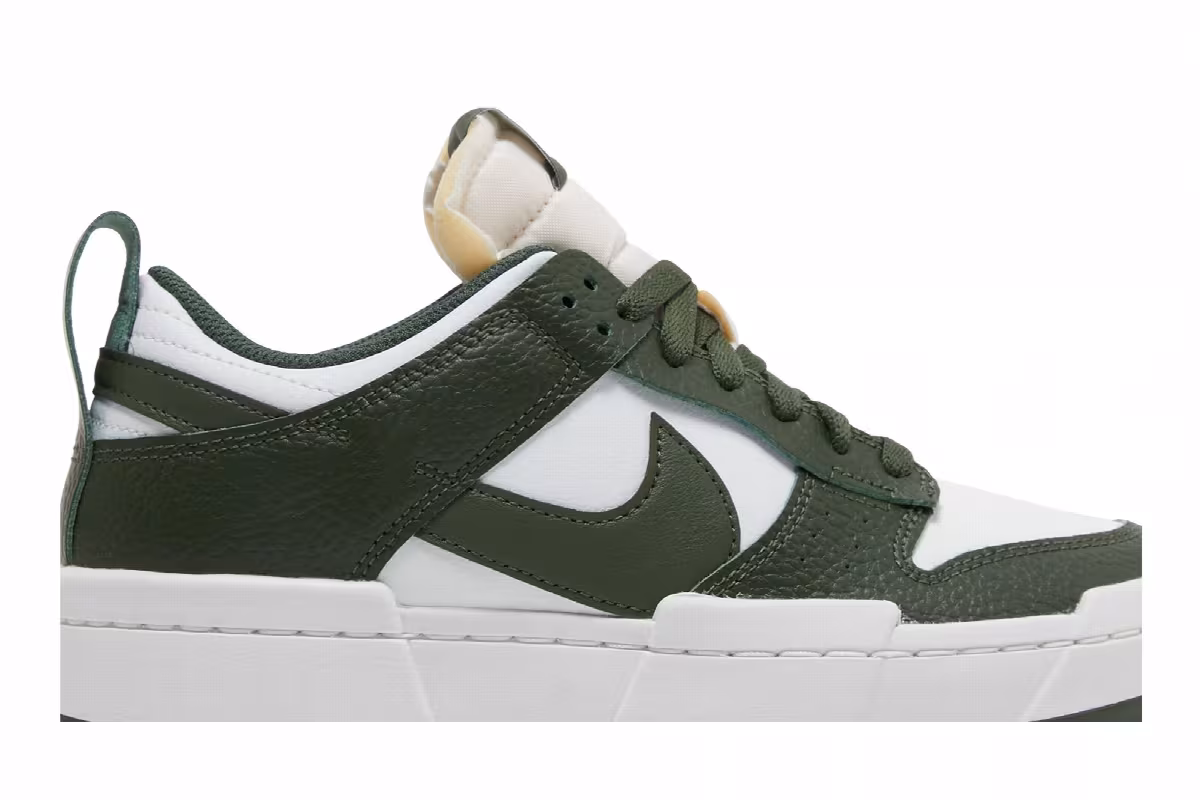 Nike Women's Dunk Low Disrupt Dark Green, view 3