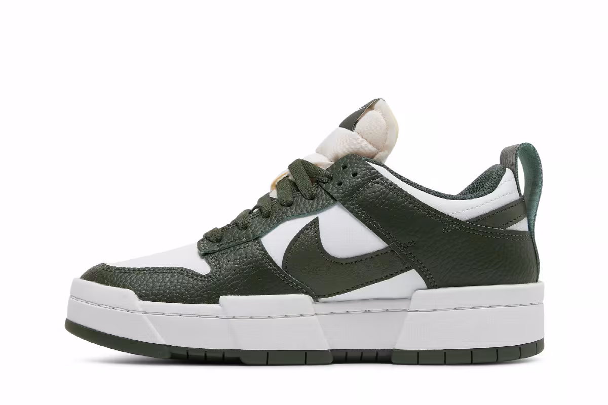 Nike Women's Dunk Low Disrupt Dark Green, view 4