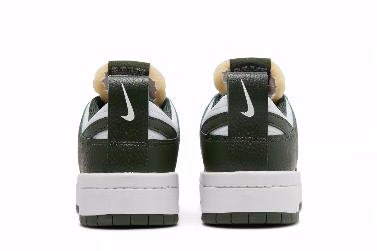 Nike Women's Dunk Low Disrupt Dark Green, view 7
