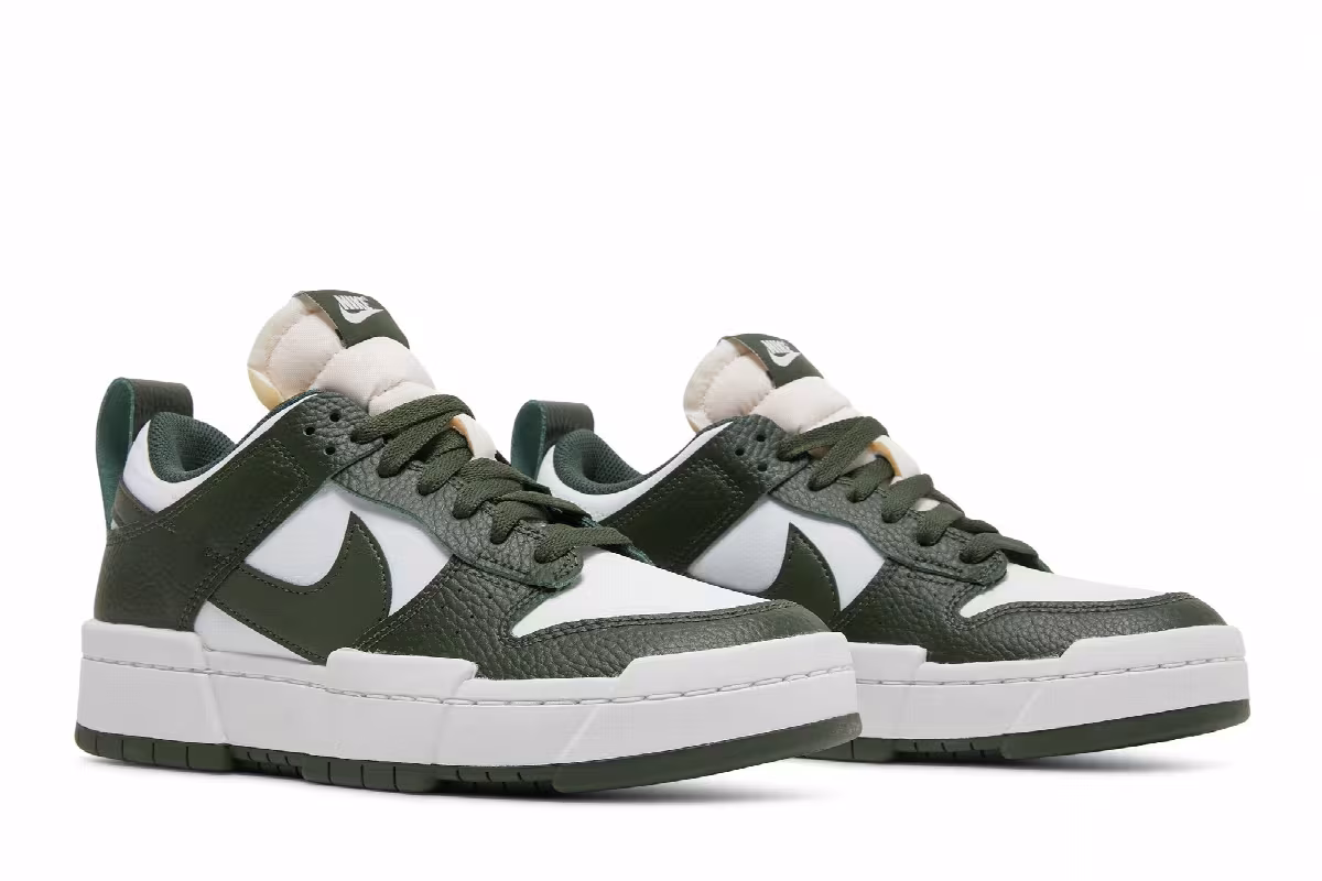 Nike Women's Dunk Low Disrupt Dark Green, view 9