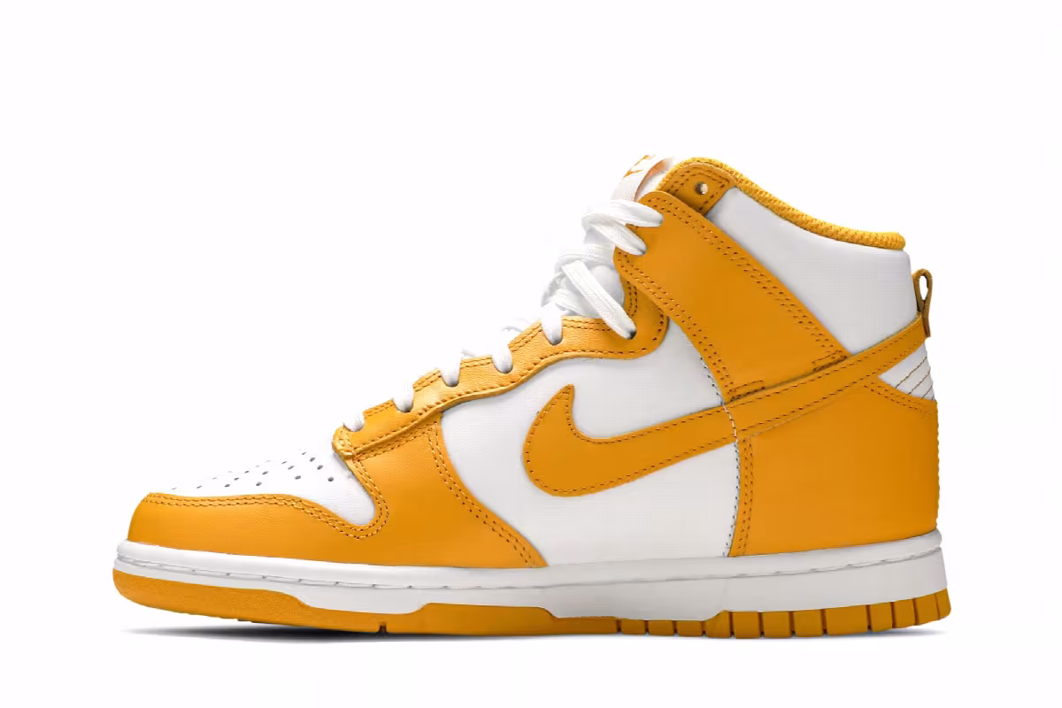 Nike Women's Dunk High Dark Sulfur, view 4