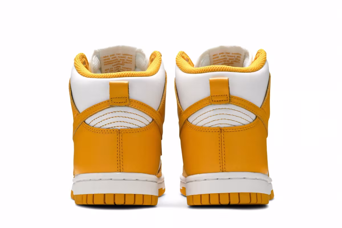 Nike Women's Dunk High Dark Sulfur, view 7