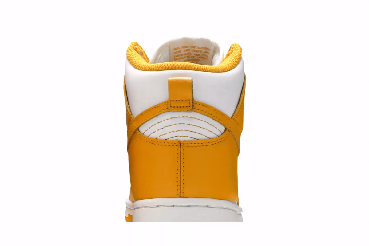 Nike Women's Dunk High Dark Sulfur, view 8
