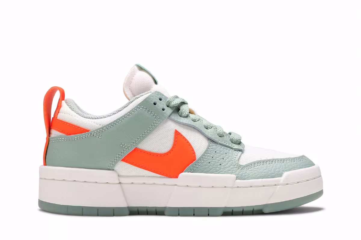 Nike Women's Dunk Low Disrupt Sea Glass Crimson, view 2